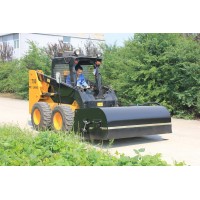 Good Quality Hcn Brand 0202 Hydraulic Pick-up Sweeper Compatible to Bobcat Skid Steer Loader and Loader, Road Sweeper for Sale