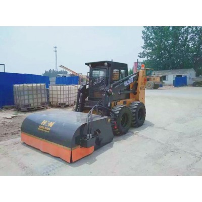 Trustworthy Machine Hcn Brand 0202 Pick-up Sweeper Street Sweeper Broom for All Brands Skid Steer Loader and Loader, Street Sweeping Equipment on Asphalt Road